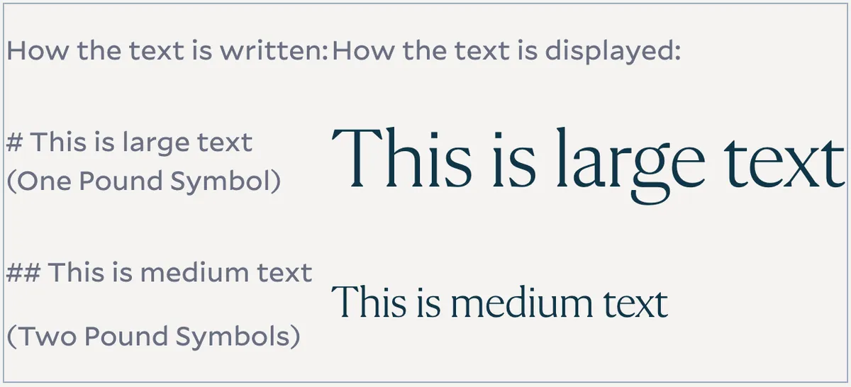 Markdown example 2